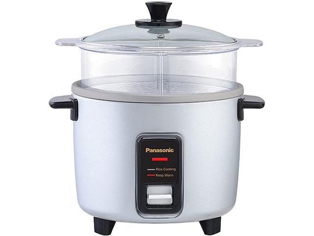 PANASONIC SR-W10FGEL Automatic Rice Cooker/ Steamer, Silver - Newegg.com