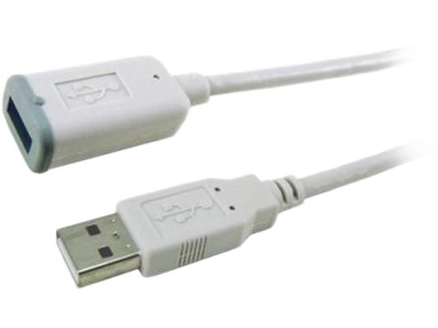 APC - USB extension cable - 4 pin USB Type A (M) - 4 pin USB Type A (F) - 6 ft - frost white
