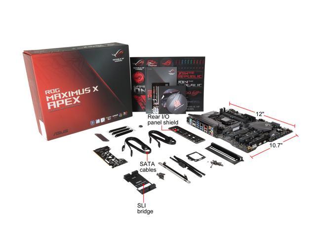 Used - Like New: ASUS ROG Maximus X Apex LGA 1151 (300 Series