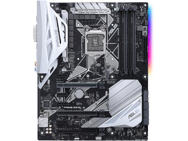 ASUS Prime Z370-A LGA 1151 (300 Series) Intel Z370 HDMI SATA 6Gb/s USB 3.1 ATX Intel Motherboard