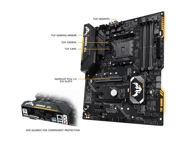 başvurmak atamak sadaka  ASUS TUF X470-Plus Gaming AM4 ATX AMD Motherboard - Newegg.com