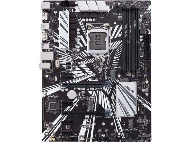 ASUS Prime Z390-P LGA 1151 (300 Series) Intel Z390 SATA 6Gb/s ATX Intel Motherboard for Cryptocurrency Mining (BTC) with Above 4G Decoding, 6 x PCIe Slot and USB 3.1 Gen2