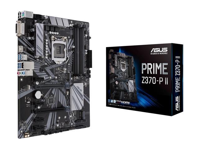 Asus prime z370 p какие процессоры поддерживает