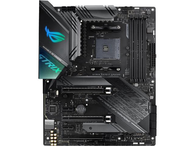 Asus Amd Am4 Rog Strix X570 F Gaming Atx Motherboard With Pcie 4 0 Dual M 2 Sata 6gb S Newegg Com