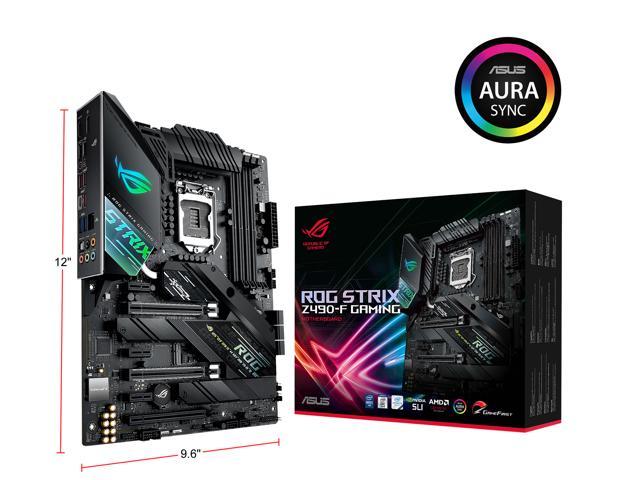 Open Box: ASUS ROG STRIX Z490-F GAMING LGA 1200 ATX Intel