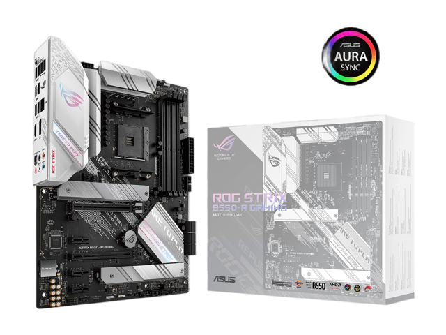 ASUS ROG STRIX B550-A GAMING AM4 ATX AMD Motherboard - Newegg.com