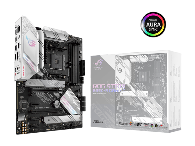 ASUS ROG STRIX B550-A GAMING AM4 AMD B550 SATA 6Gb/s ATX AMD Motherboard