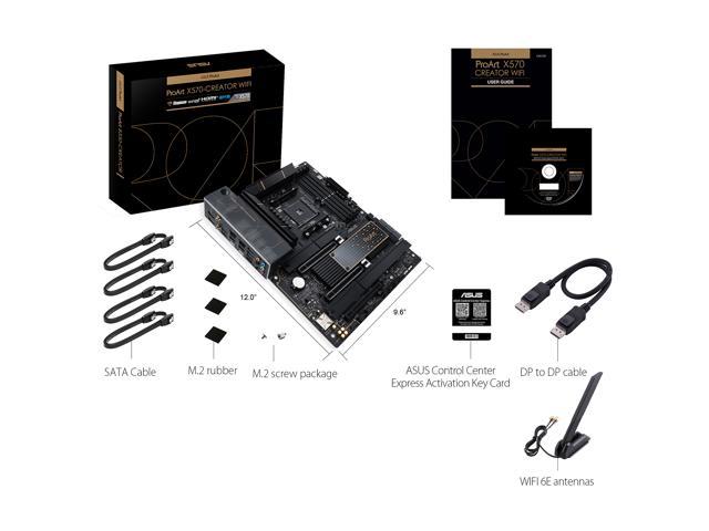 ASUS PROART X570-CREATOR WIFI AM4 ATX AMD Motherboard 