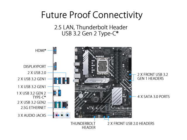 ASUS Prime H670-PLUS D4 LGA 1700(Intel 12th Gen) ATX マザーボード