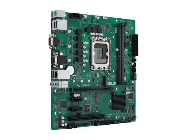 ASUS Pro H610M-CT D4-CSM LGA 1700 (Intel 12th & 13th Gen & Intel