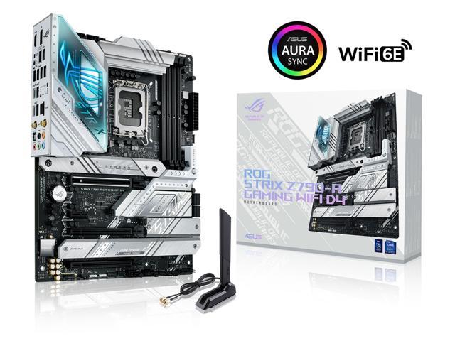 ASUS ROG Strix Z790-A Gaming WiFi D4 LGA1700(Intel 14th& 13th & 12th  Gen) ATX gaming motherboard(16+1 power stages,DDR4,4xM.2 slots, PCIe® 5.0,WiFi 6E,USB 3.2 Gen 2x2 Type-C® with PD 3.0 up to 30W)