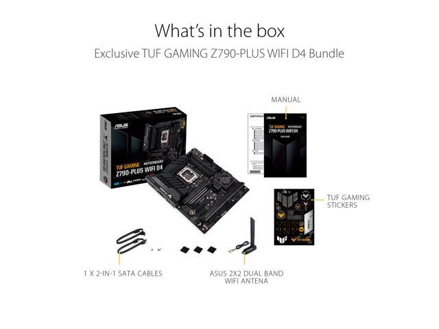 ASUS TUF Gaming Z790-Plus WiFi D4 LGA 1700 (Intel 12th&13th Gen