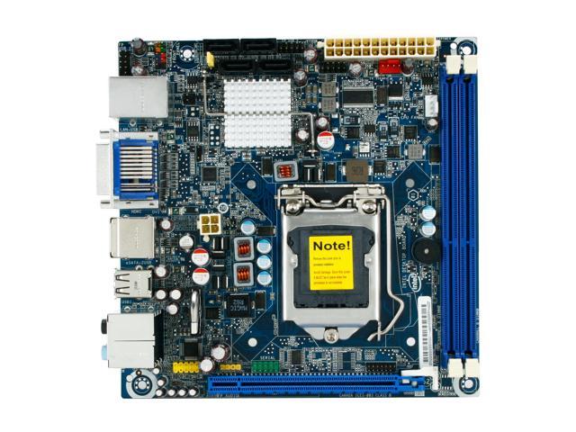 Intel BOXDH57JG LGA 1156 Mini ITX Intel Motherboard - Newegg.com
