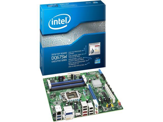 Intel Executive DQ67SW Desktop Motherboard - Intel Q67 Express Chipset - Socket H2 LGA-1155 - 10 Pack