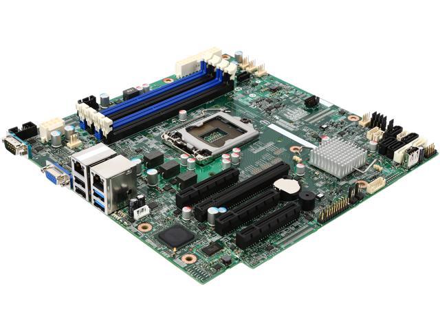 Intel DBS1200V3RPS uATX Server Motherboard LGA 1150 DDR3 1600/1333