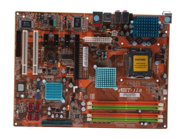 ABIT IL8 LGA 775 ATX Intel Motherboard - Newegg.com