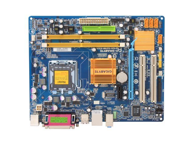 Used Very Good Gigabyte Ga G31m Es2l Lga 775 Micro Atx Intel Motherboard Newegg Com