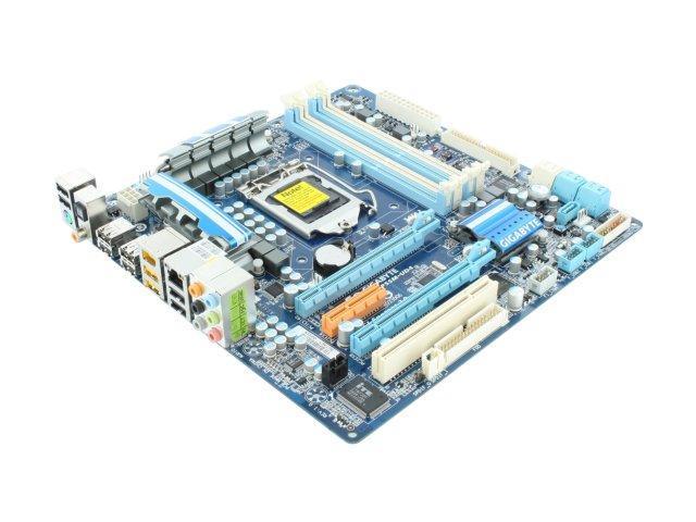 GIGABYTE GA-P55M-UD4 LGA 1156 Intel P55 Micro ATX Intel Motherboard