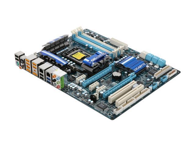 GIGABYTE GA-P55A-UD4P LGA 1156 Intel P55 SATA 6Gb/s USB 3.0 ATX Intel Motherboard w/ USB 3.0 & SATA 6 Gb/s