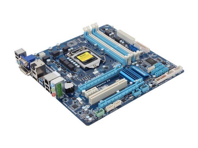 GIGABYTE GA-B75M-D3P LGA 1155 Intel B75 HDMI SATA 6Gb/s USB 3.0 Micro ATX Intel Motherboard