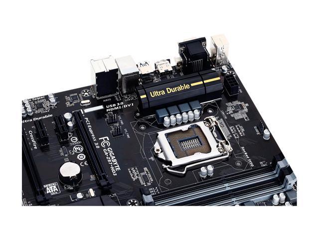 GIGABYTE GA-Z87-HD3 LGA 1150 ATX Intel Motherboard - Newegg.com
