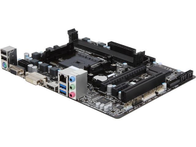 GIGABYTE GA-F2A78M-HD2 (rev. 3.0) FM2+ AMD A78 SATA 6Gb/s USB 3.0 HDMI Micro ATX AMD Motherboard