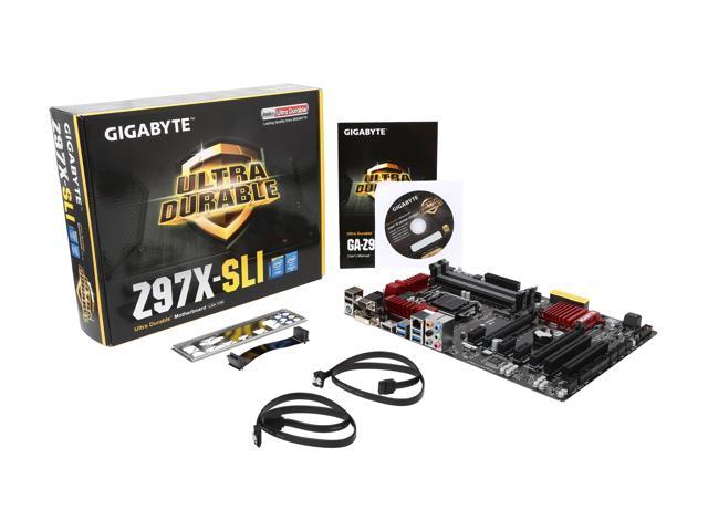 GIGABYTE GA ZX SLI LGA  ATX Intel Motherboard   Newegg.com