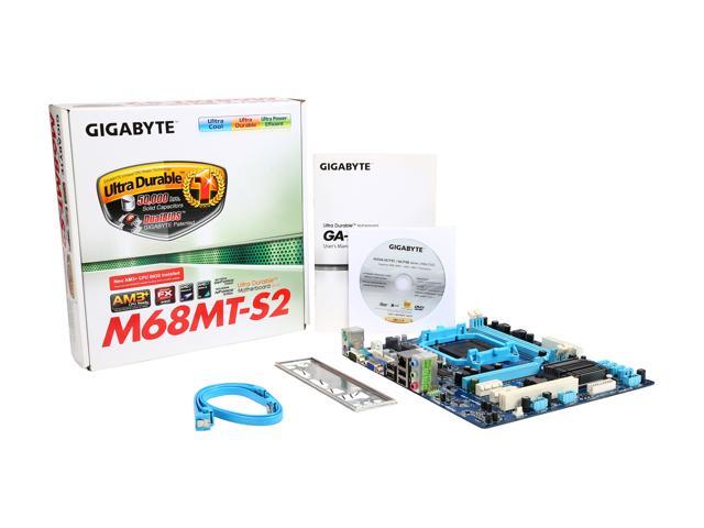 Refurbished: GIGABYTE GA-M68MT-S2 AM3+ Micro ATX AMD Motherboard ...