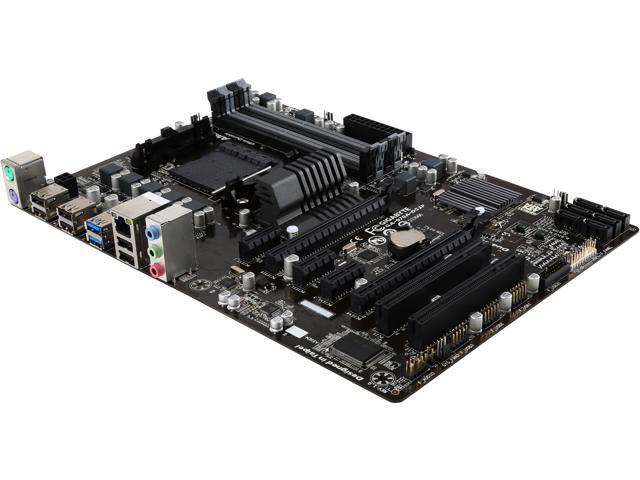 GIGABYTE GA-970A-DS3P (rev. 2.0) AM3+ AMD 970 6 x SATA 6Gb/s USB 3.0 ATX AMD Motherboard Certified Refurbished