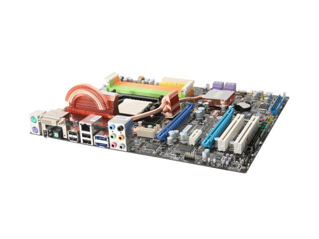 MSI K9N2 SLI Platinum AM2+/AM2 NVIDIA nForce 750a SLI ATX AMD Motherboard