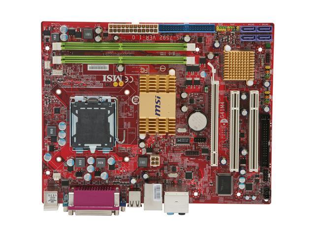 MSI G41M4-F LGA 775 Micro ATX Intel Motherboard - Newegg.com
