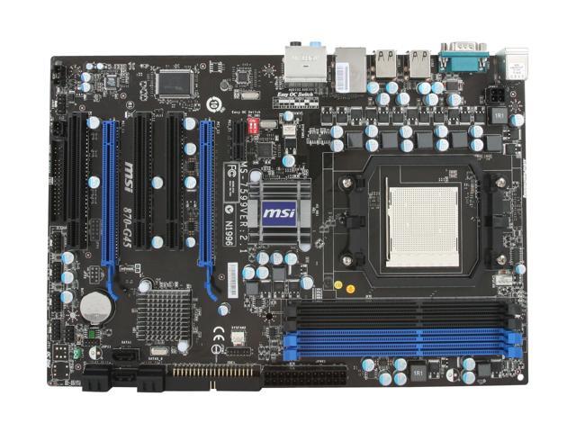 MSI 870-G45 AM3 ATX AMD Motherboard - Newegg.com