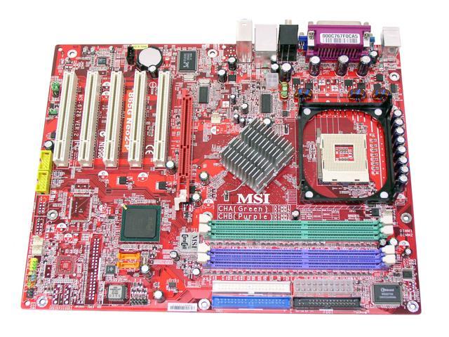 MSI 865G NEO2-PLS Socket 478 ATX Intel Motherboard - Newegg.com