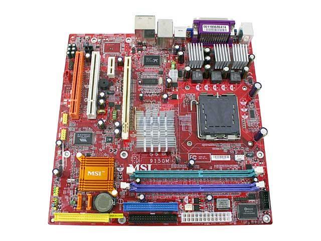 MSI 915GM-FR LGA 775 Micro ATX Intel Motherboard - Newegg.com