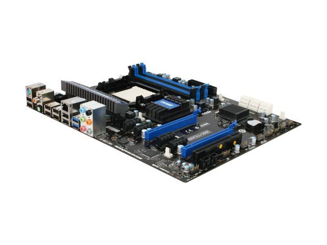 MSI 890FXA-GD65 AM3 AMD 890FX SATA 6Gb/s USB 3.0 ATX AMD Motherboard