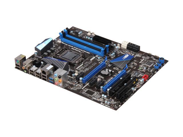 MSI P67A-GD53 (B3) LGA 1155 Intel P67 SATA 6Gb/s USB 3.0 ATX Intel Motherboard with UEFI BIOS
