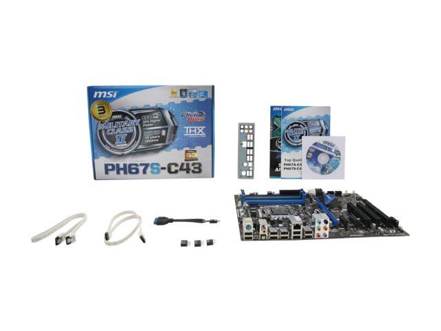 Msi ph67s c43 b3 не стартует