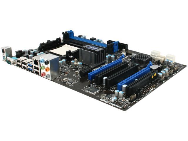 MSI 870A-G46 AM3 AMD 870 SATA 6Gb/s USB 3.0 ATX AMD Motherboard