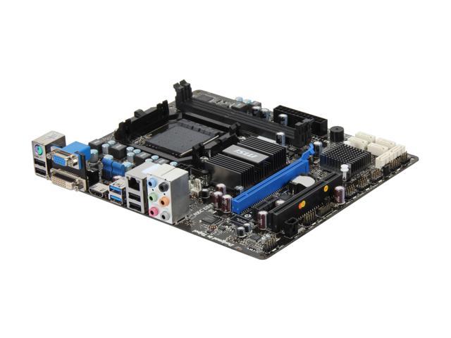 MSI 880GMA-E35 (FX) AM3 AMD 880G SATA 6Gb/s USB 3.0 HDMI Micro ATX AMD Motherboard