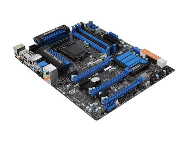 MSI Z77A-GD80 LGA 1155 Intel Z77 HDMI SATA 6Gb/s USB 3.0 ATX Intel Motherboard with UEFI BIOS and Thunderbolt