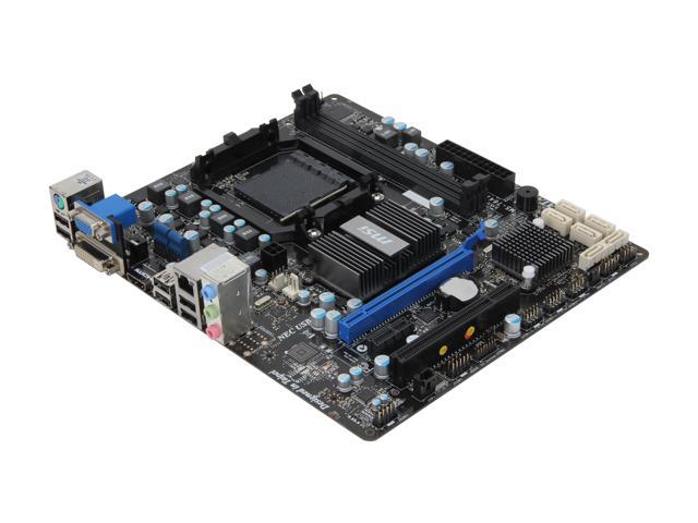 MSI 880GMS-E41 (FX) AM3+ AMD 880G SATA 6Gb/s HDMI Micro ATX AMD Motherboard