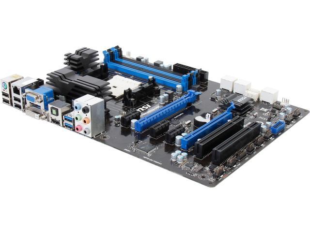 MSI FM2-A85XA-G43 FM2 AMD A85X (Hudson D4) SATA 6Gb/s USB 3.0 HDMI ATX AMD Motherboard