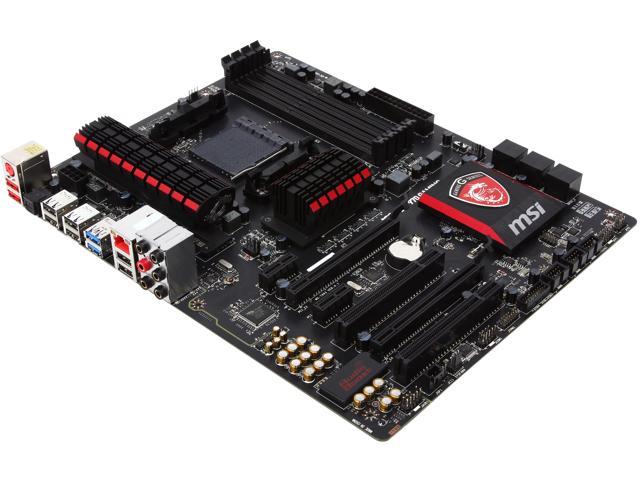 Msi 970 gaming какие процессоры поддерживает