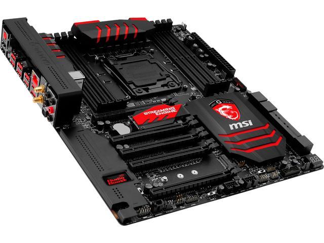 MSI MSI Gaming X99S Gaming 9 AC LGA 2011-v3 Intel X99 SATA 6Gb/s USB 3. ...