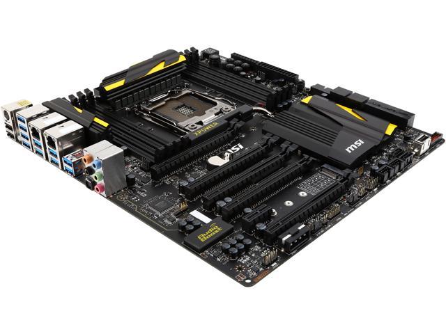 MSI X99A XPOWER AC 2011-v3 Extended ATX Motherboard -