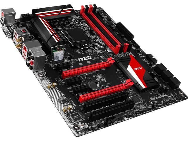 MSI Z170A TOMAHAWK AC LGA 1151 Intel Z170 HDMI SATA 6Gb/s USB 3.1 ATX Intel Motherboard