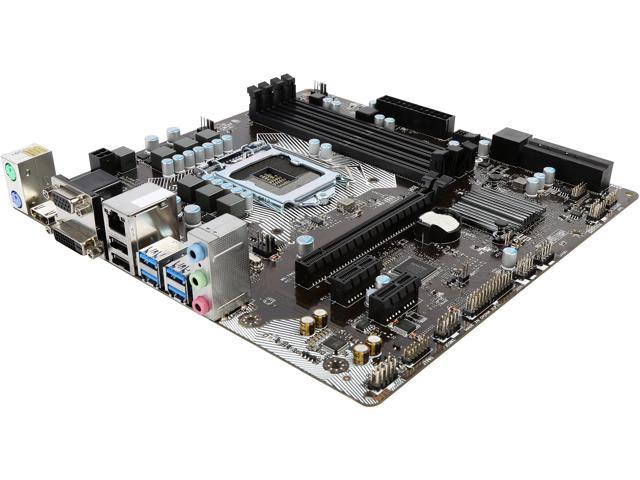 MSI B150M Pro-VDH LGA 1151 Micro ATX Intel Motherboard Newegg.com