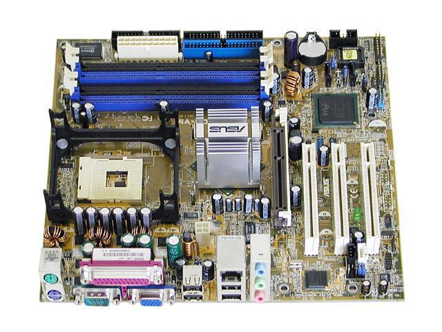 ASUS P4P800-VM Socket 478 Intel 865G Micro ATX Intel Motherboard