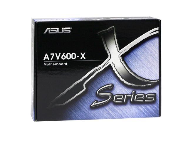Original Box, Manual, Driver CD Disc for Asus A7V600 Socket A