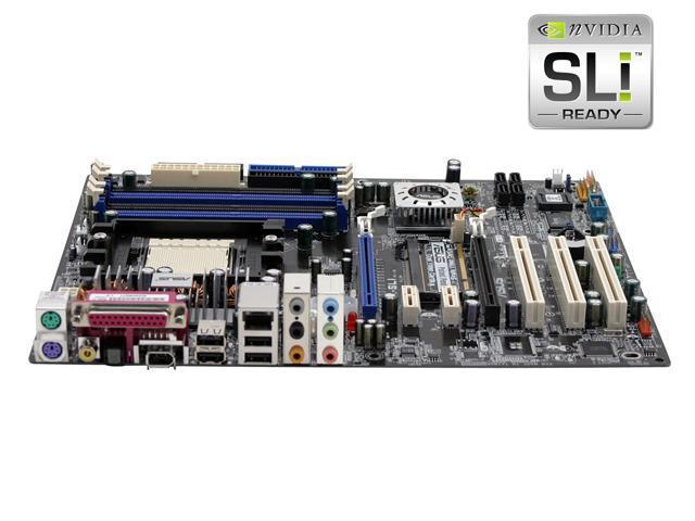 ASUS A8N-SLI 939 NVIDIA nForce4 SLI ATX AMD Motherboard